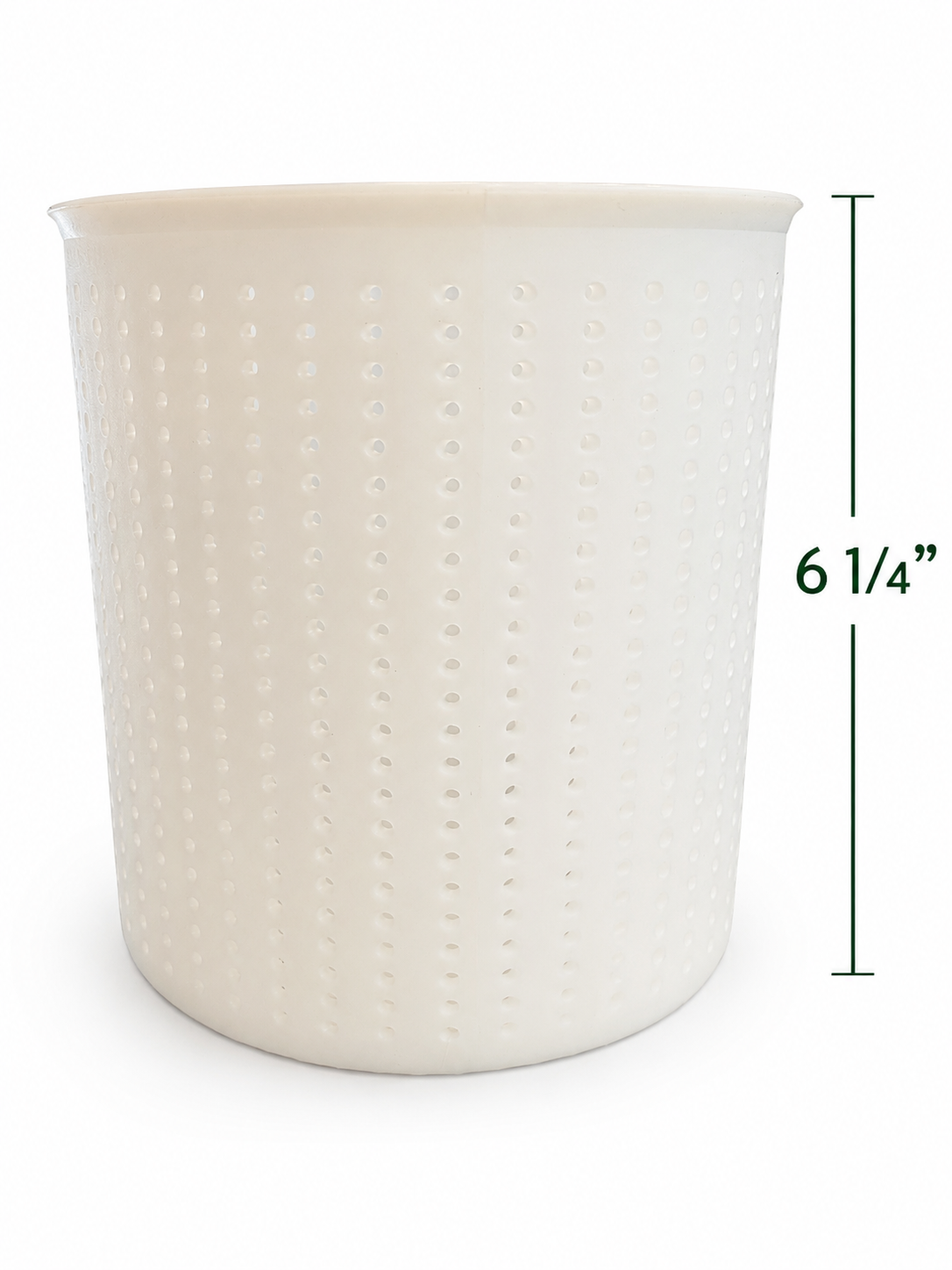 Cheese Mold and Follower- 2 to 4 gallon capacity, soft and hard cheeses.