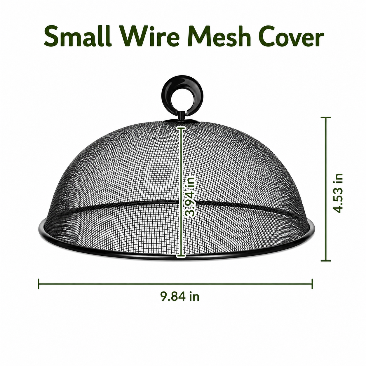 Wire Mesh Covers for Air Drying Cheese - 1 Large and 1 Small Included