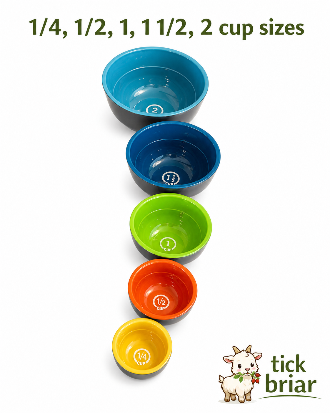 Measuring Bowls for Cheesemaking. Simple Organization for Rennet, Annatto, and Calcium Chloride.