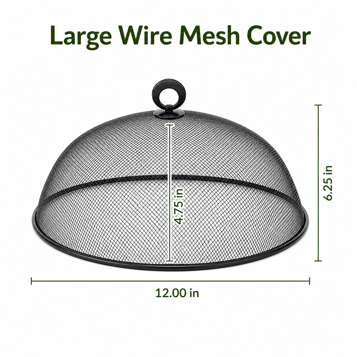Wire Mesh Covers for Air Drying Cheese - 1 Large and 1 Small Included
