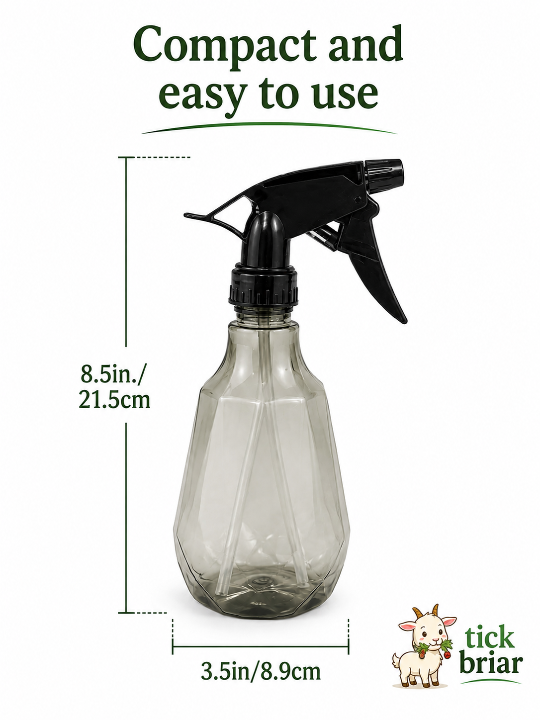 Spray bottle for Vinegar/Water Solution - Sanitize and Prevent Mold