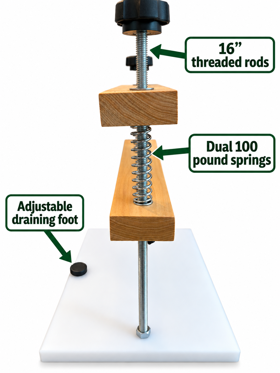 Basic Home Cheese Press