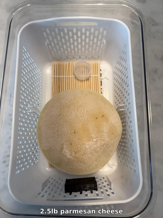 Humidity Controlled Cheese Aging Container