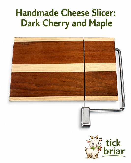 Handmade Solid Wood Cheese Slicer