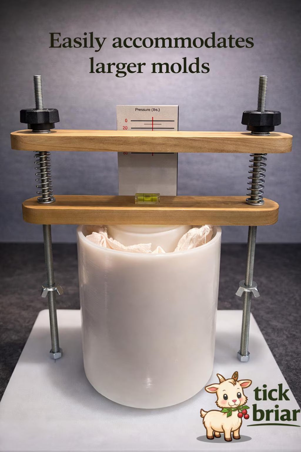 Precision Cheese Press