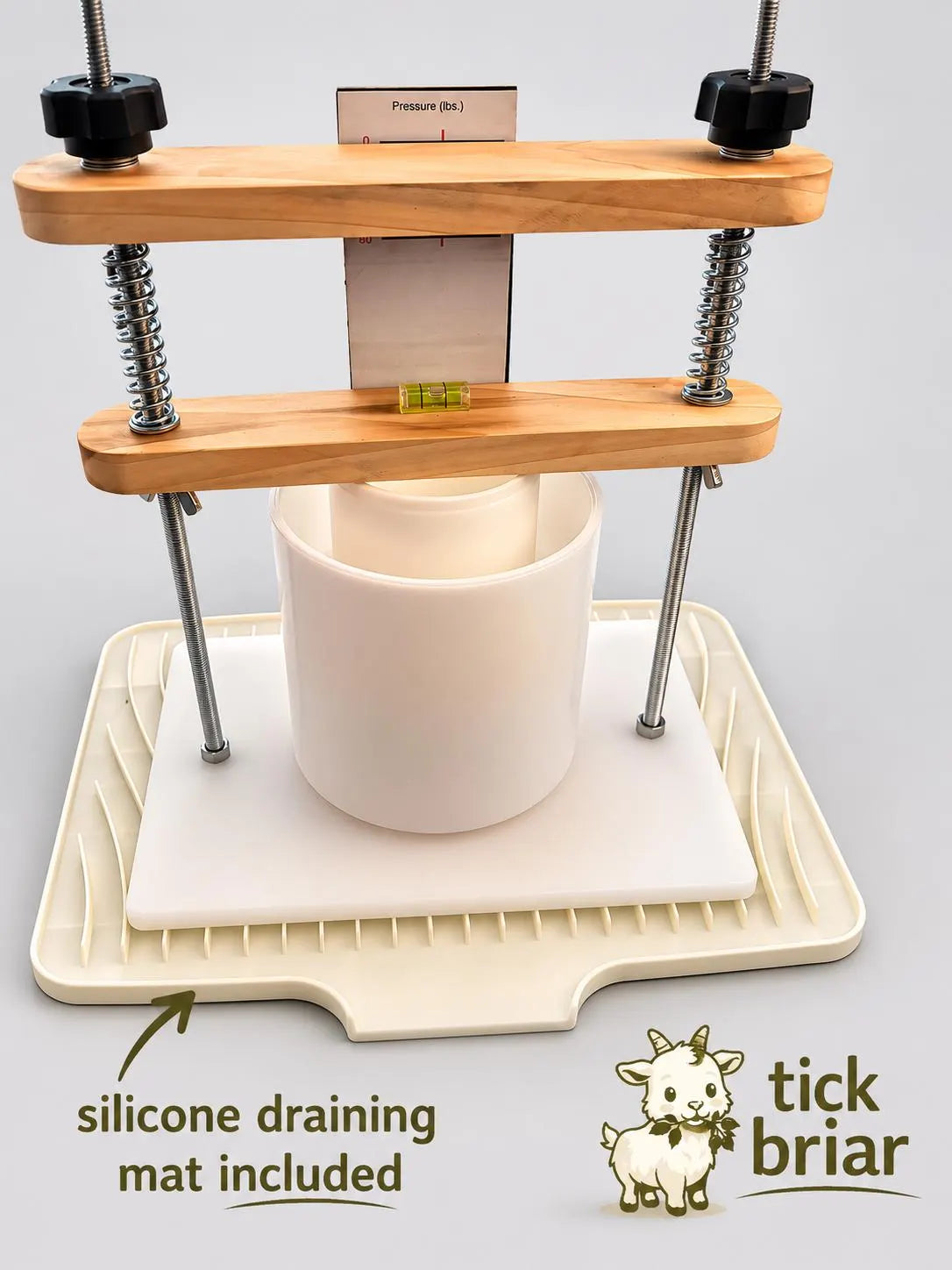Precision Cheese Press