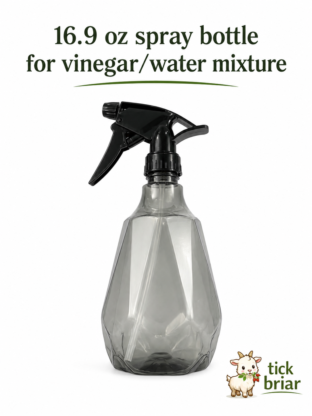 Spray bottle for Vinegar/Water Solution - Sanitize and Prevent Mold