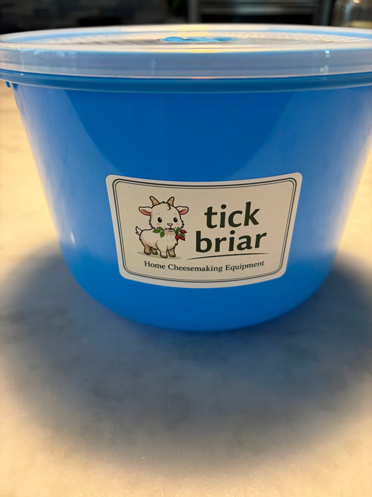Cheese Brining Bucket with Submersion Insert | (3 Liter)