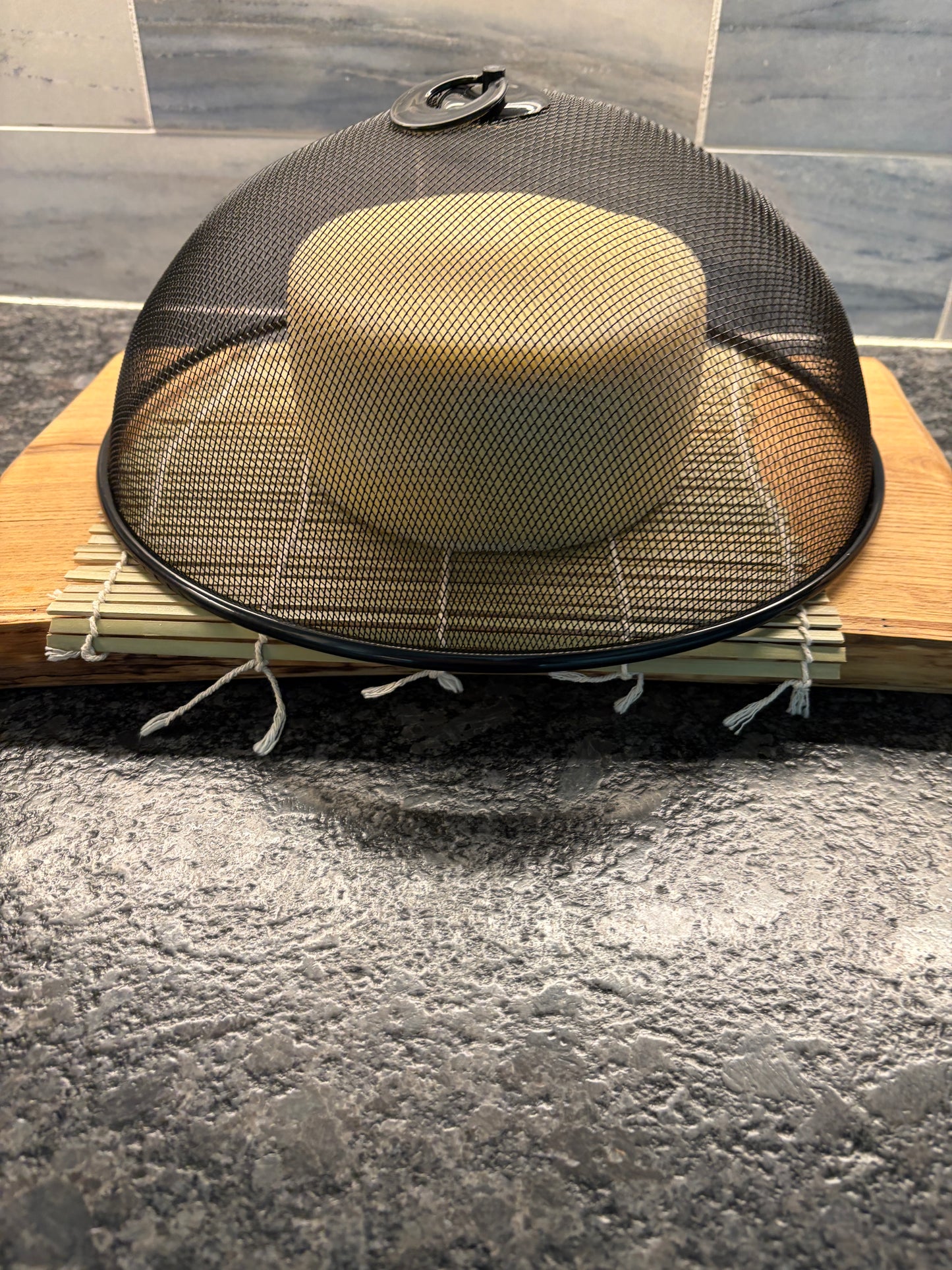 Wire Mesh Covers for Air Drying Cheese - 1 Large and 1 Small Included