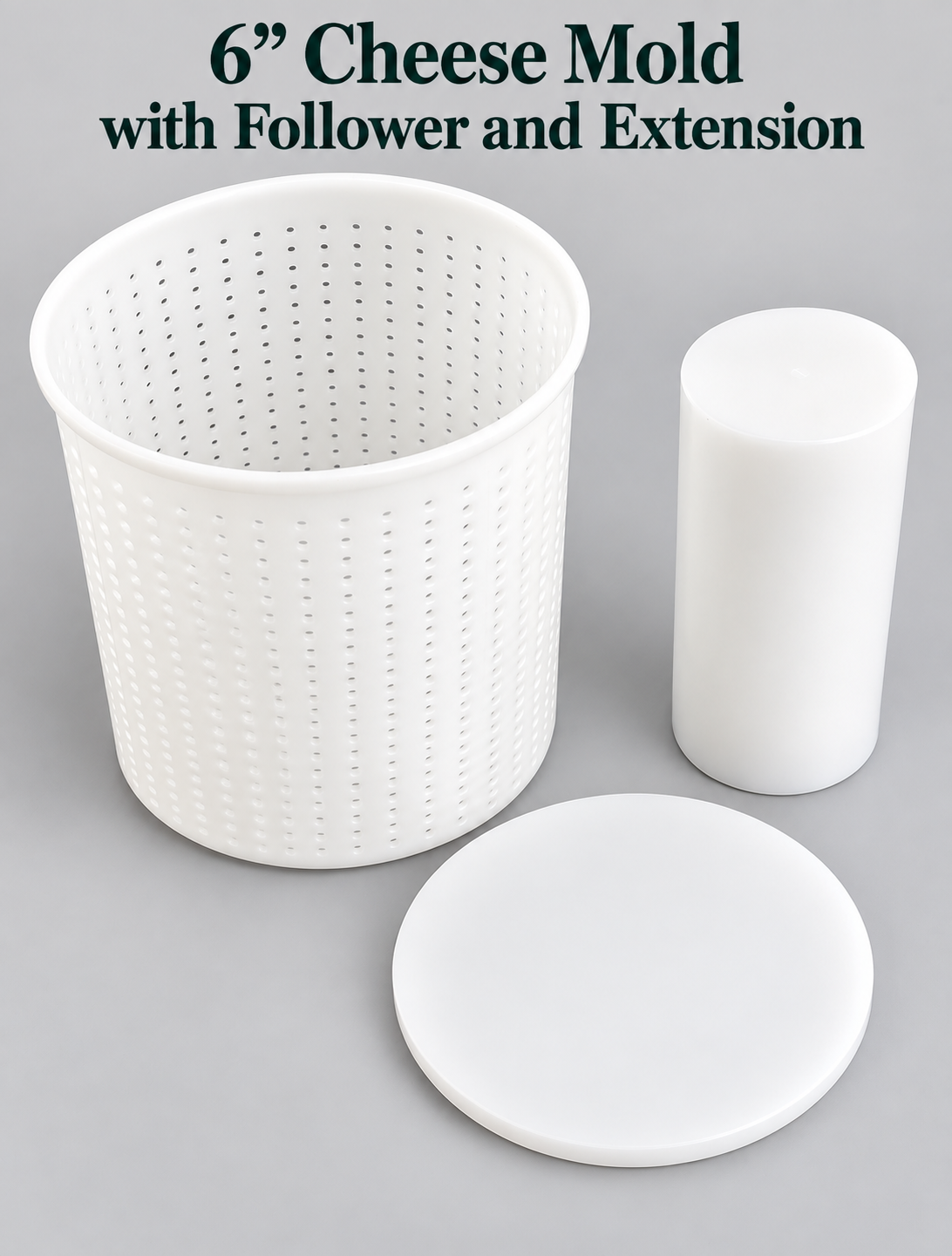 Complete Cheese Pressing Kit – Everything You Need to Press Beautiful Homemade Cheese
