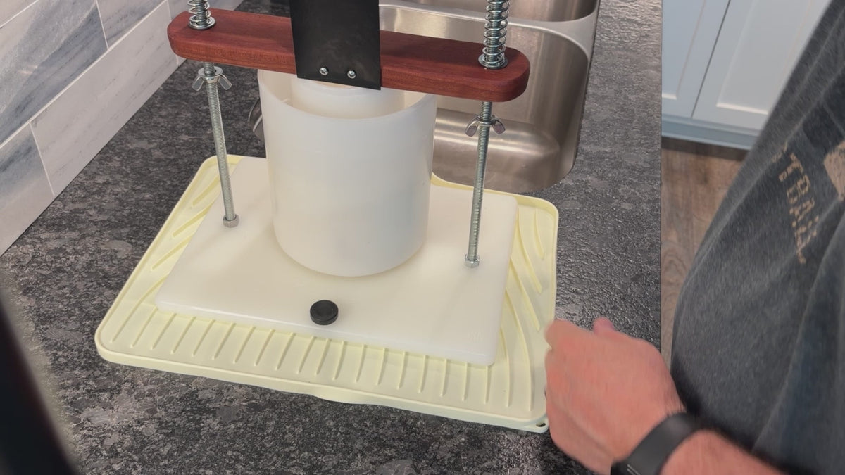 Using the Precision Press Adjustable Draining Foot